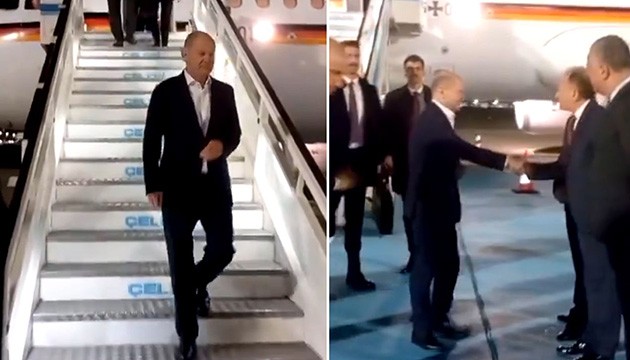 Almanya Başbakanı Scholz, İstanbul'da