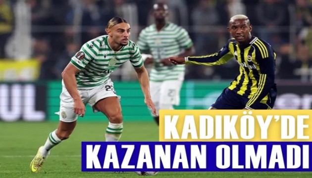 Fenerbahçe sahasında 1 puana razı oldu
