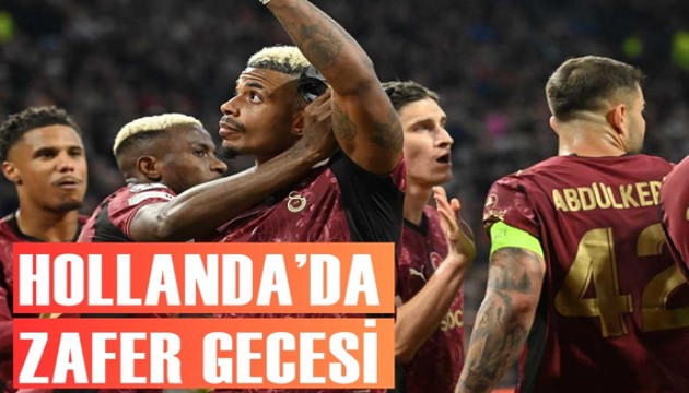 Galatasaray, Şampiyonlar Ligi'nde sahadan yine galip ayrıldı
