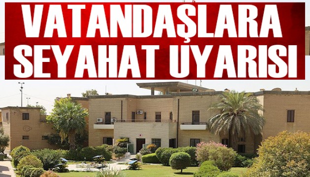 Türk vatandaşlarına seyahat uyarısı