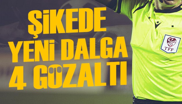 Futbolda şike soruşturmasında 4 gözaltı!