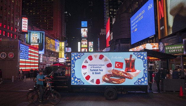 Türk simidi ve çayı ABD'de tanıtıldı