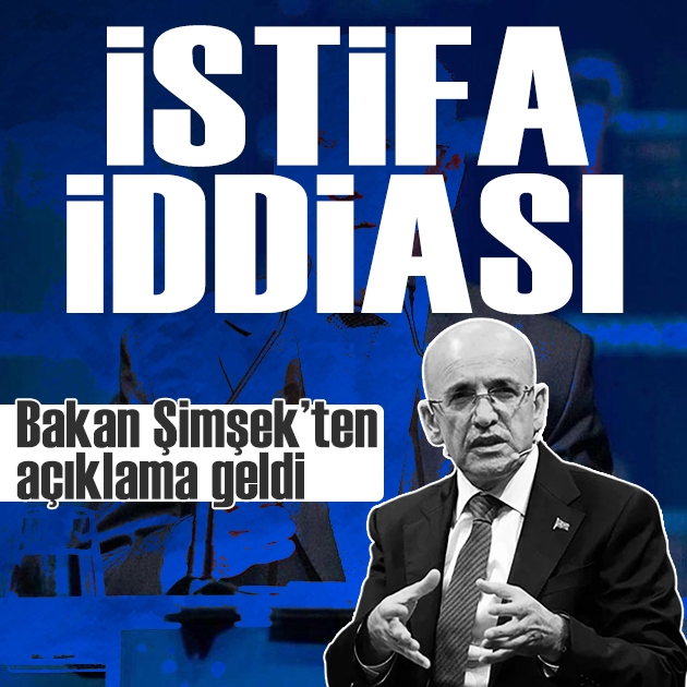 İstifa ettiği iddia edilmişti: Mehmet Şimşek'ten açıklama