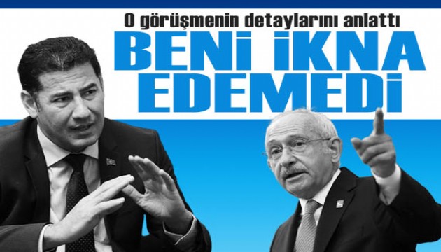 Sinan Oğan: Kılıçdaroğlu beni ikna edemedi