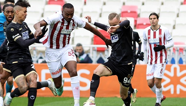 Sivasspor'un serisi sona erdi