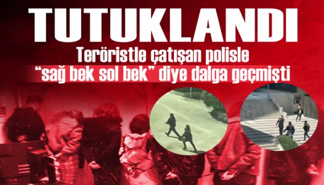 Teröristlerle çatışan polisle dalga geçen şahıs tutuklandı: İfadesi ortaya çıktı