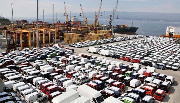 Otomotivde dev ihracat