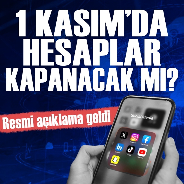 1 Kasım'da hesaplar kapatılacak mı? İletişim Başkanlığı'ndan açıklama geldi