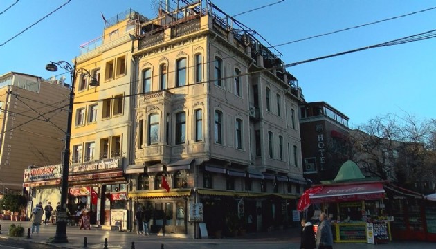 Sultanahmet'teki tarihi han satışa çıkarıldı