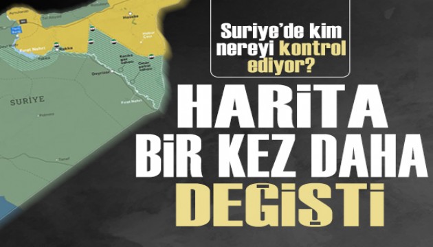 Suriye'de harita bir kez daha değişti: Kim nereyi kontrol ediyor?