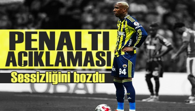Talisca sessizliğini bozdu: Penaltı açıklaması