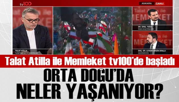 Talat Atilla ile Memleket tv100'de başladı