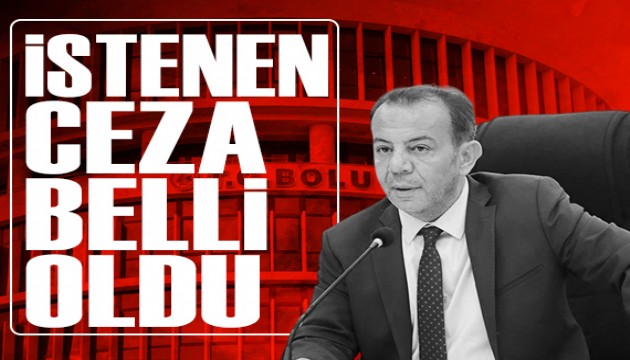 Tanju Özcan için istenen ceza belli oldu