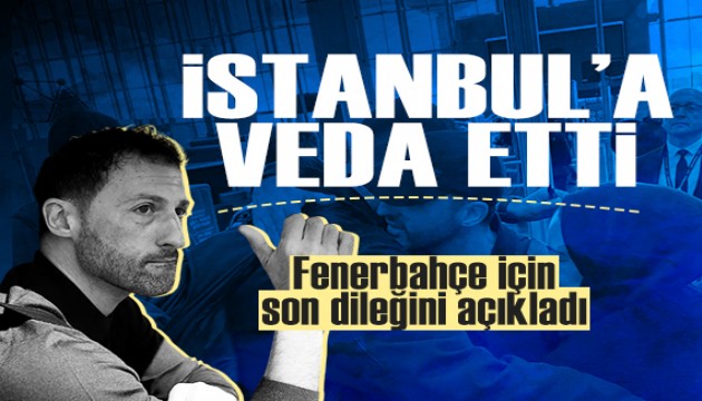 Tedesco İstanbul'dan ayrıldı: Havaalanında yoğun ilgi