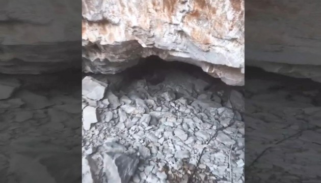 Pençe-Kilit Harekatı bölgesinde teröristlere ait mağara tespit edildi