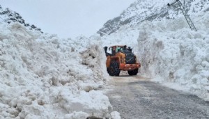 Kara yolunda çığ riski
