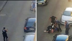 Aydın'da genç kız korku saçtı