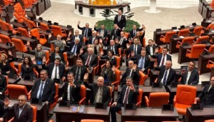 Meclis'teki emekli nöbeti 5.gününde