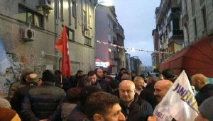 DEM'in basın açıklamasında 4 gözaltı