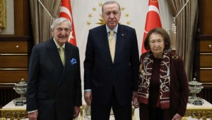 Erdoğan Koç ailesini kabul etti