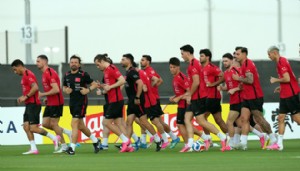 Paraguay maçının hazırlıkları sürüyor