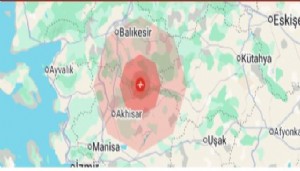 Sındırgı'da korkutan deprem
