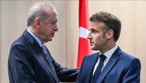 Erdoğan, Macron ile telefonda görüştü