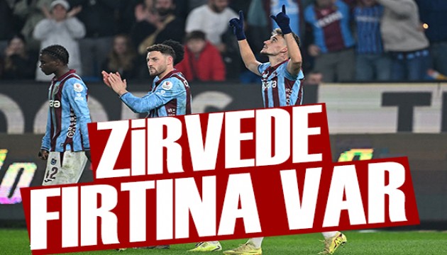 Zirvede fırtına var | Spor manşetleri