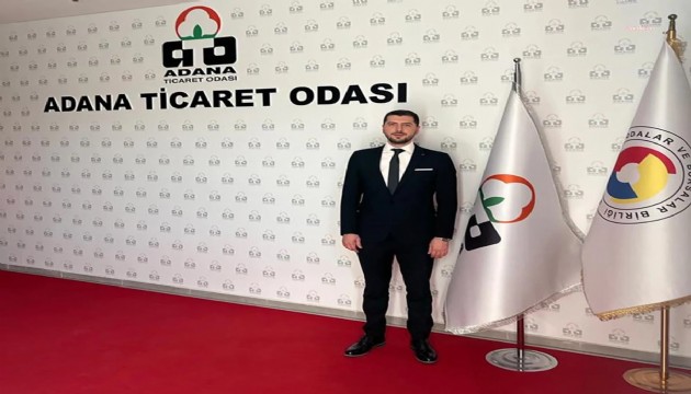 Mert Taşar, TOBB Adana Genç Girişimciler Kurulu Başkanlığı'na seçildi.