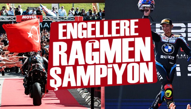 Toprak Razgatlıoğlu şampiyon oldu