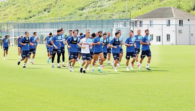 Trabzonspor'da sakatlık krizi: 5 futbolcu antrenmana katılmadı