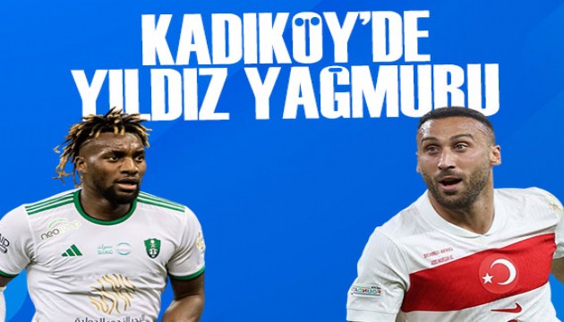 Kadıköy'de yıldız yağmuru