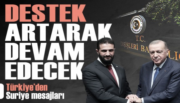 Cumhurbaşkanı Erdoğan Şara ile görüştü