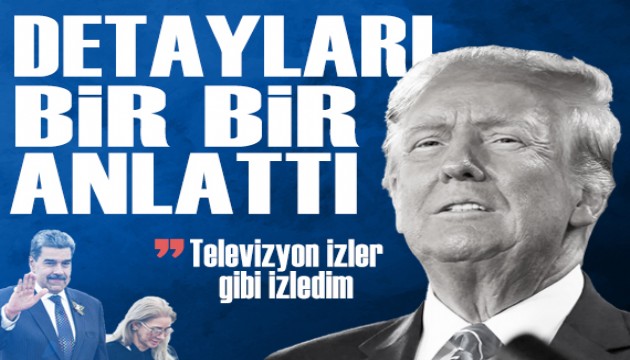 Trump Maduro operasyonunun detaylarını anlattı: 