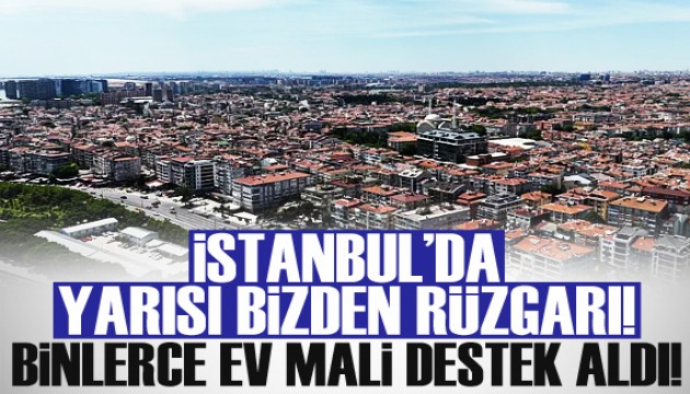 22 bin 503 ev 'Yarısı Bizden' kampanyasında mali destek aldı