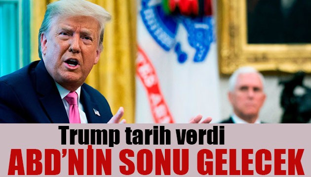 Trump'tan şok çıkış! Tarih verdi