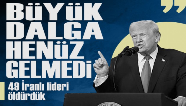 Trump'tan İran operasyonu için yeni mesaj