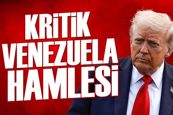 Trump'tan kritik Venezuela adımı