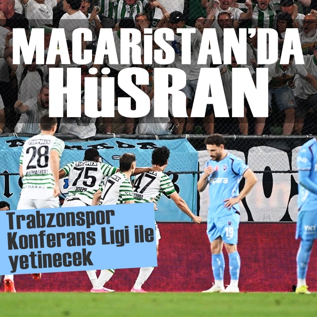 Trabzonspor'dan ağır mağlubiyet: Avrupa Ligi hedefi sona erdi