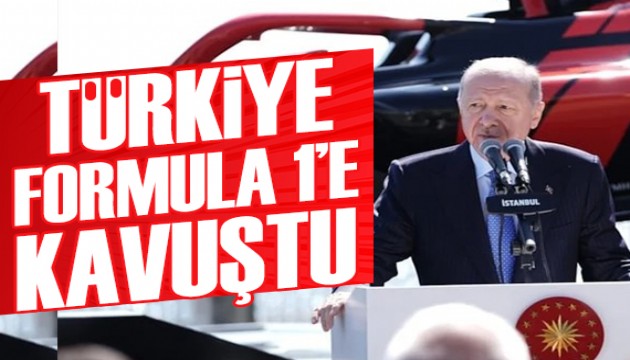 Cumhurbaşkanı Erdoğan açıkladı: Formula 1 tekrardan Türkiye'de