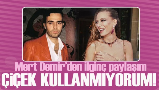 Mert Demir paylaştı, Serenay Sarıkaya yorumları yağdı!