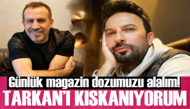 Haluk Levent, Tarkan'ı kıskandığını bu sözlerle anlattı