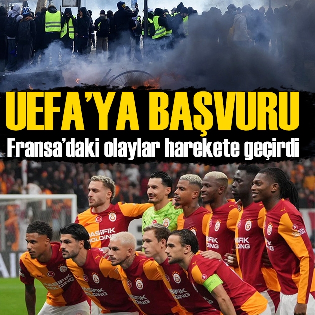 Fransa’daki olaylar Galatasaray'ı harekete geçirdi: UEFA'ya başvuru