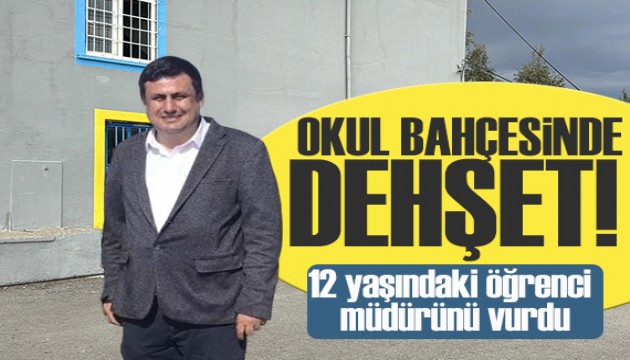 Okul bahçesinde dehşet! Öğrenci, müdürü tüfekle vurdu