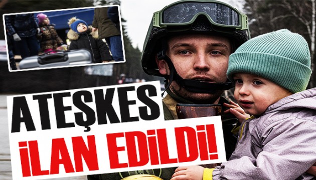 Mariupol ve Volnovaha'da siviller için geçici ateşkes ilan edildi!