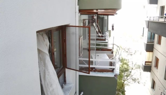 Çay demlerken faciayı yaşadı