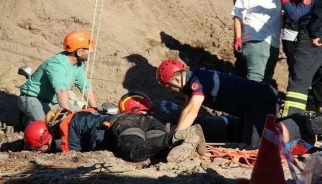 Yol yapımında acı haber