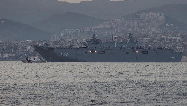 TCG Anadolu ilk tatbikatına çıkıyor