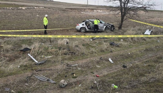 Bayram yolunda aile faciası