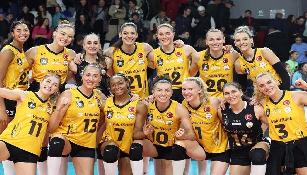 VakıfBank'tan Şampiyonlar Ligi'nde bir galibiyet daha!